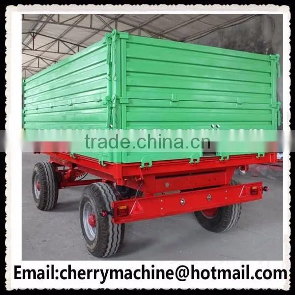 Two Axles Europe Style Tractor Tipper Trailer for Sale photo-6