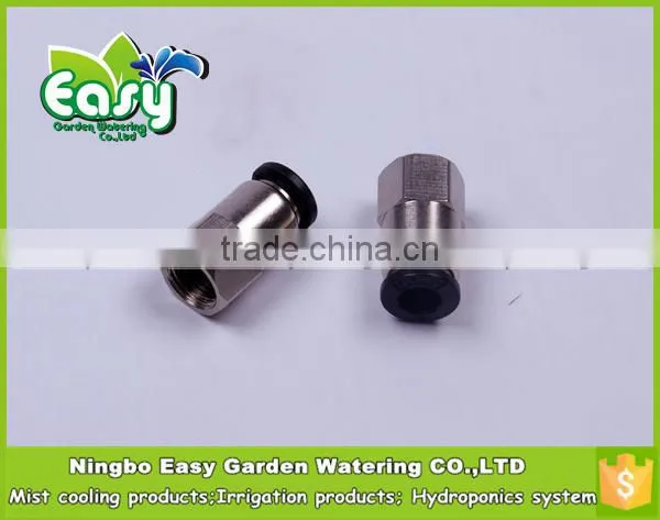 1/4'' Female Thread 8mm Push In Joint Pneumatic Quick Connecting Tube Fitting.pneumatic FITTINGS. for Hydro-pnuematic Technology