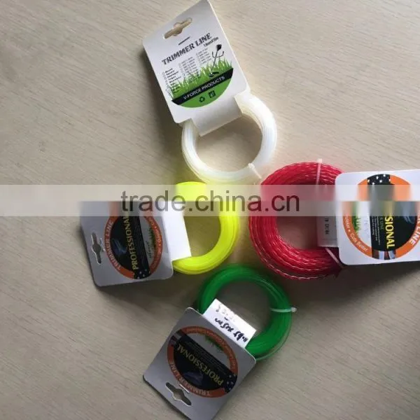 Manufactoring 100% Nylon 15m Grass Trimmer Line With 1.6,2,2.4mm photo-2