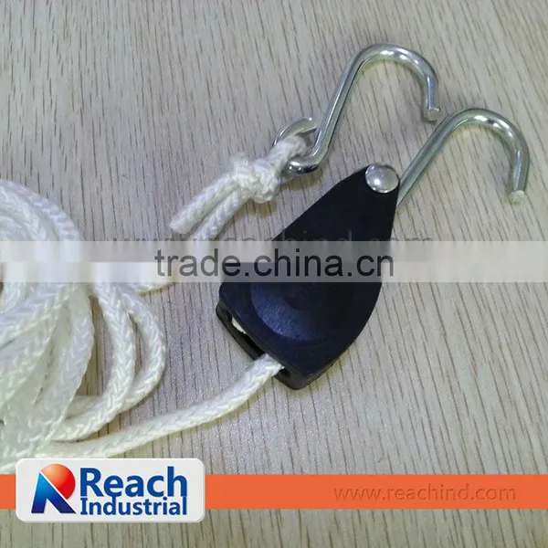 1/4" Canvas Tent Exterior Accessories --Ratchet Pulley With Rope photo-2