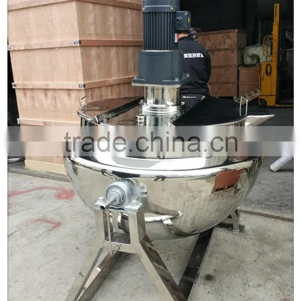 Industrial Jacketed Stainless Steel Jam Making Kettle photo-4