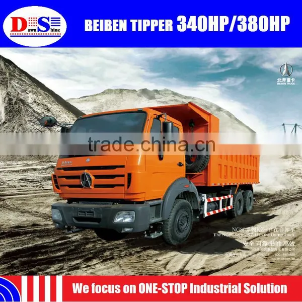 North Benz BEIBEN Marque Tipper 20-25 Tons Tonnage Tipper photo-2