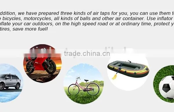 Metal Double Cylinder Mini Car Air Compressor/Car Inflator photo-5