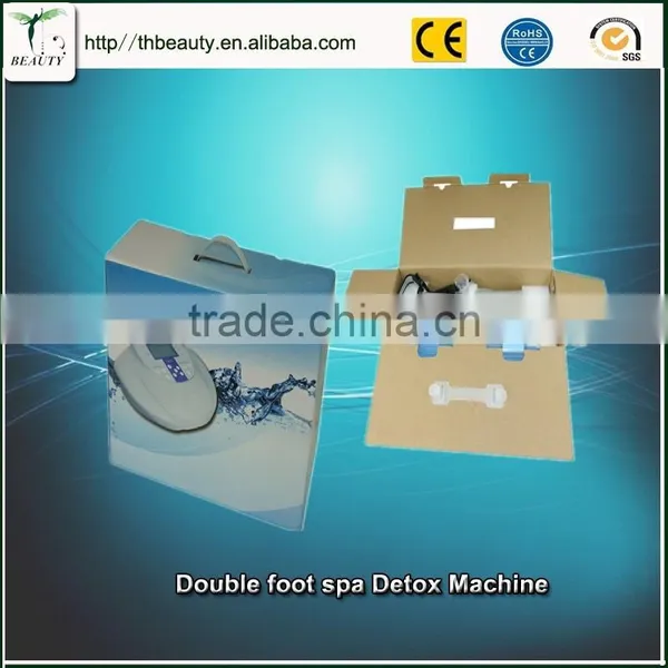 2017 New Iron Hydrosana Cleanse Ionic Detoxify Detox Foot Spa Single Detox Machines photo-6