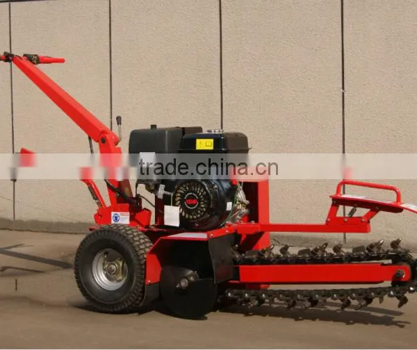 Gasoline Power 10mm Width and 450mm Depth Trencher, Tuv ce Approval photo-4