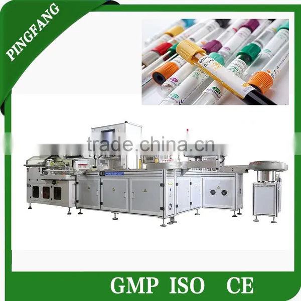 Intelligentized Vacuum Draw Blood Collection Tube Production System Line