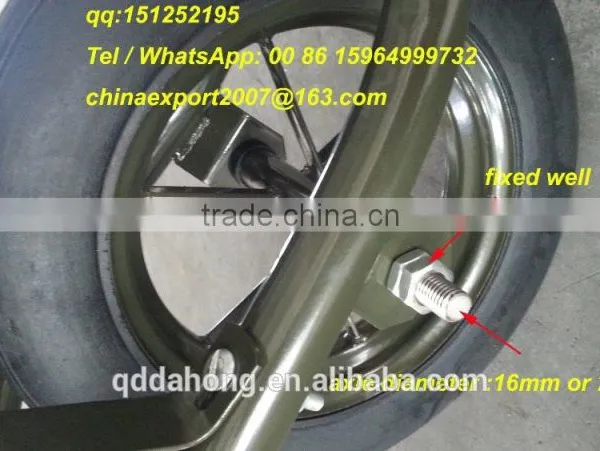 Hot Sale Concrete Wheel Barrow Building Tools With Solid Wheel WB6400 photo-4