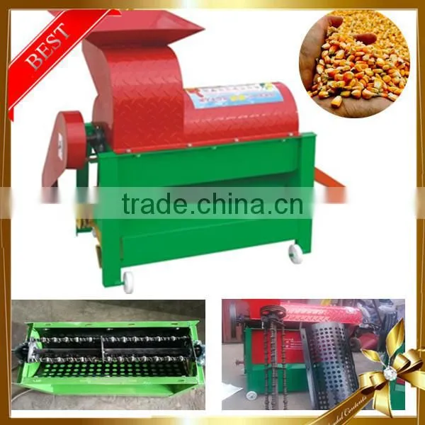 China Automatic Soybean Sorghum Millet Corn Farming Tool Sheller 220v/380v Small Electrical Maize Thresher photo-4