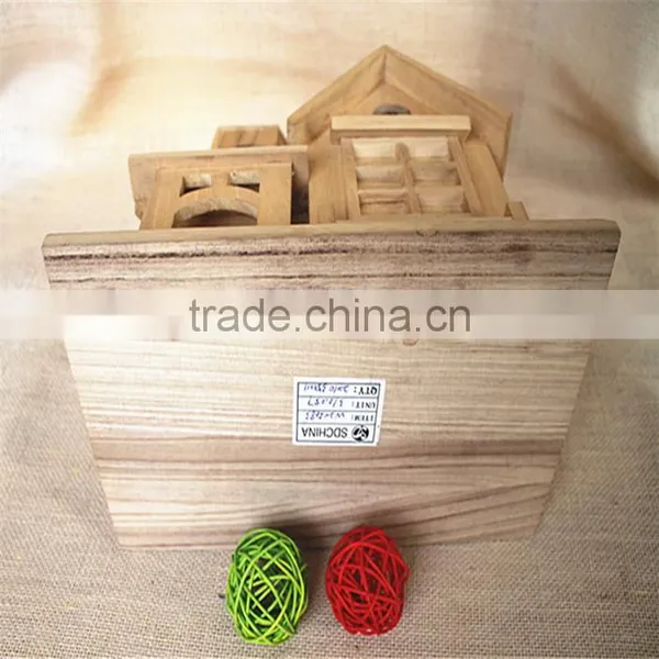 Wooden Toy Model Houses Toy Houses for Boys photo-6