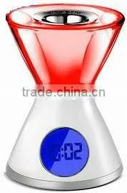 7 Color Changing Light LCD Clock With Aroma Heater photo-4