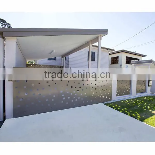 Courtyard Laser Cut Aluminum Garden Gate photo-2