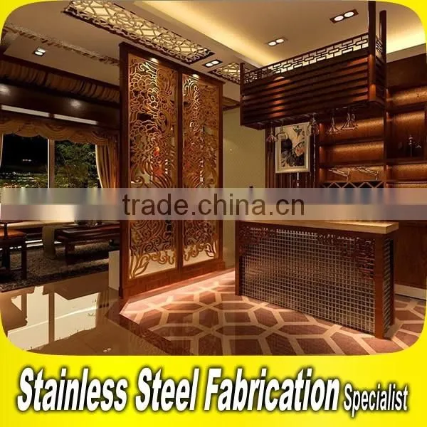 2015 Hot Sale Decorative Stainless Steel Home Room Partition Panels photo-4
