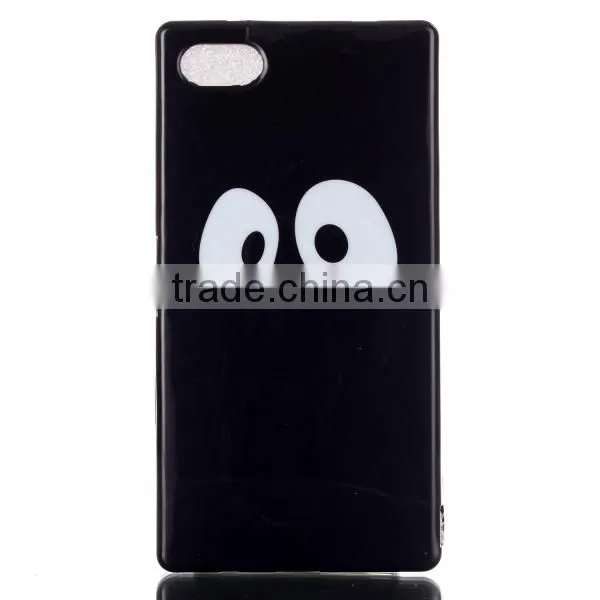 China Wholesale Soft TPU Cell Phone Case,IMD Soft Silicon Design Mobile Case For Sony Z5 Mini photo-4