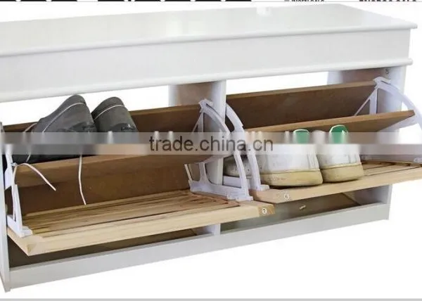 Europe Style Wooden Furniture Shoe Cabinet photo-2