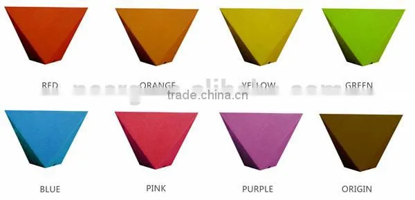 Biodegradable Colorful Plastic Flower Pots Eco Plant Fiber Pots photo-4