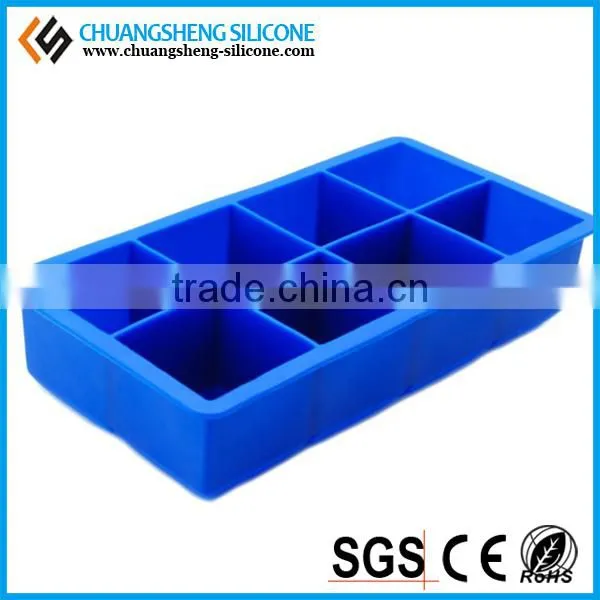 FDA Grade Silicone Fridge Square Piece Ice Cream Mold Tooling photo-4