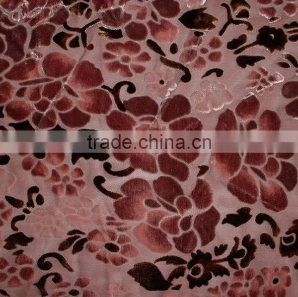 Silk/rayon Velvet for Garment or Scarves