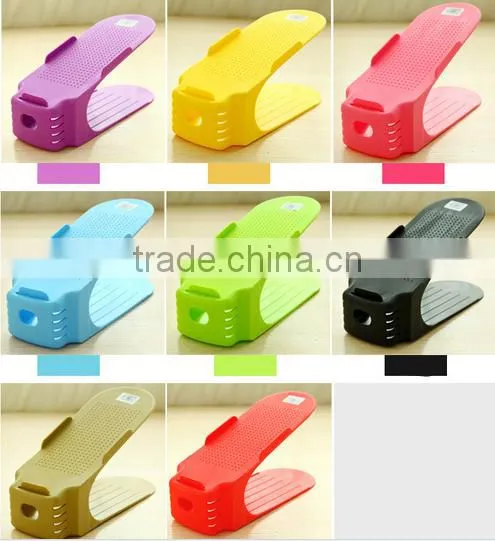 Wholesale One-piece Plastic Shoe Stand , Shoe Rack photo-5