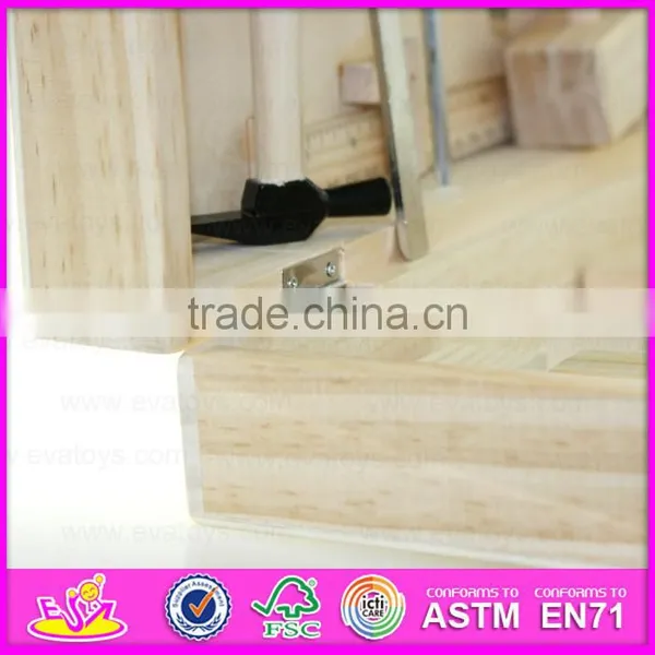 2015 Stock Interesting Kid Wooden Tool Box Toy,Funny Play Wooden Toy Tool Box Toy,Best Sale Wooden Workbench Tool Toy W03D021-A1 photo-5