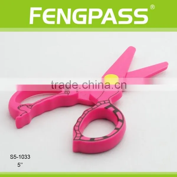 S5-1033 5 Inch Plastic Shape Cutting Scissors photo-3