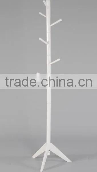 Wooden Tree Standing Coat Rack photo-2