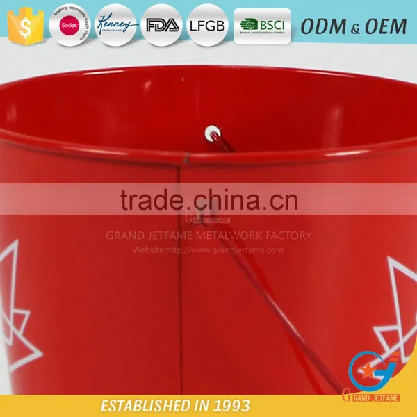 Garden Iron and Zinc Wholesale Galvanised Buckets for Flowers Zinc Buckets for Flowers photo-5
