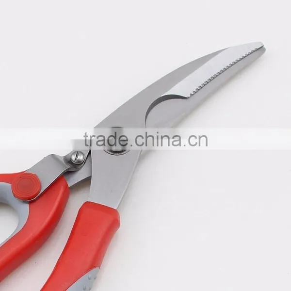 Good Quality Stainless Steel Kitchen Scissors for Chicken Bone photo-2