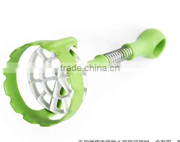 OEM Cheap Handy Food Frade Plastic Potato Masher Tool as Seen on tv photo-2
