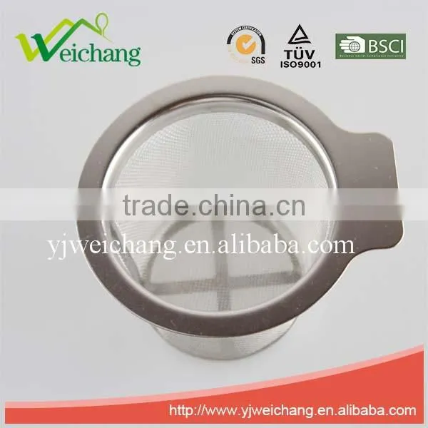 WCA186 Classic Style Stainless Steel Mesh Tea Strainer Infuser - Durable and Rust Resistant photo-2