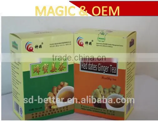 China Hot Sale Flavored Tea Product Type and Ginger Tea Variety Instant Honey Ginger Tea/ginger Drink photo-5