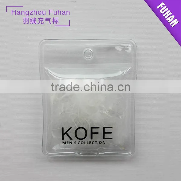 Clear Custom Feather Inflatable Tag for Winter Snow Jacket photo-5