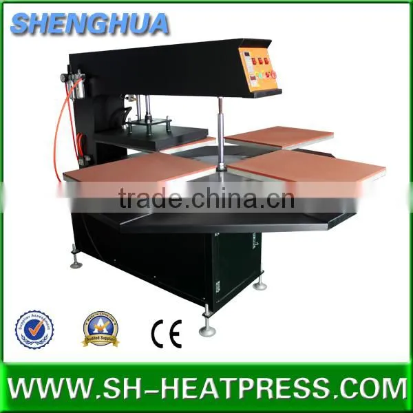CE High Quality Four Loading Trays Heat Transfer Press Printing Machine photo-3