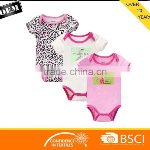 New Design Baby Romper With Custom Logo Pattern Printing With High Quality photo-3