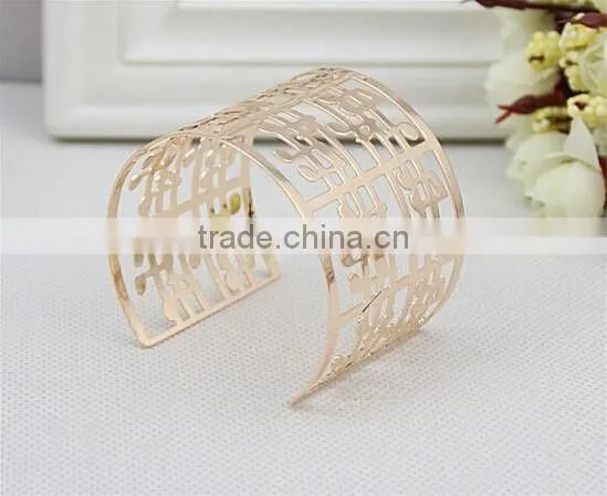 Europe Acoustic Spectrum Design Hollow Bangles for Promotion photo-2