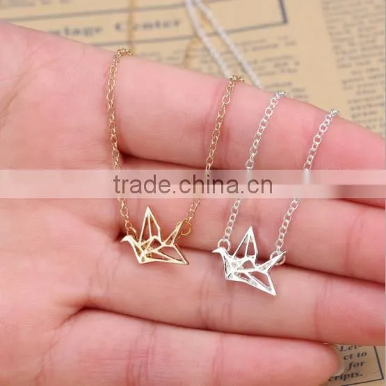 Fashion New Style Simple Flat Metal Silver Plate Hedgehog Necklace photo-3