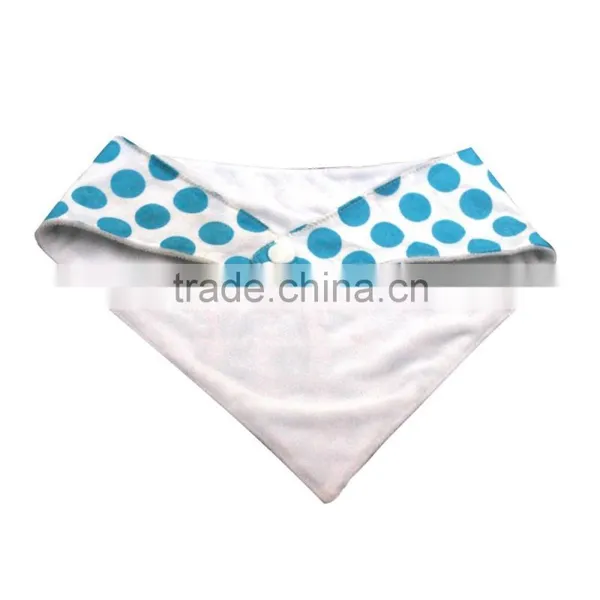 2016 Baby Soft Bib Custom Triangle Design Bandana Infant Bib photo-5