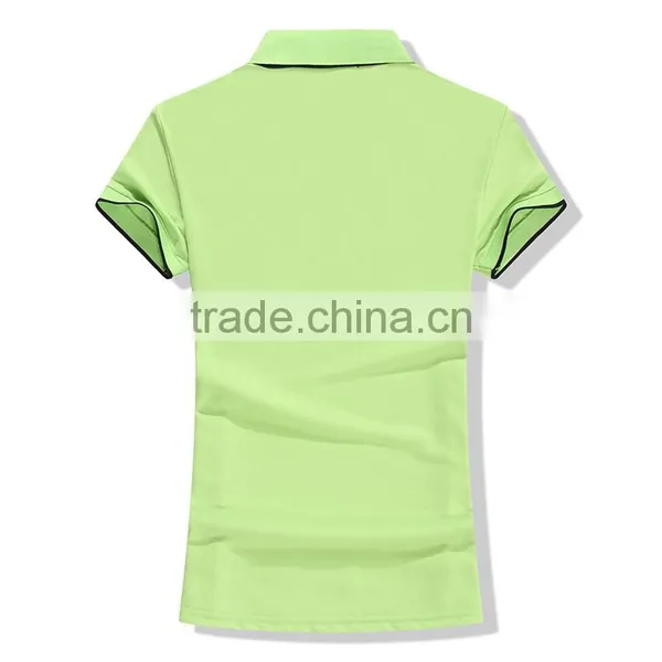 T Shirt Wholesale Cheap Women Blank Striped Multicolor Polo Shirts photo-3