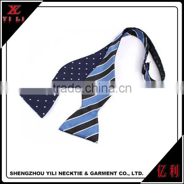 New Fashion Design Double Sided Self Tie Bow Tie photo-2