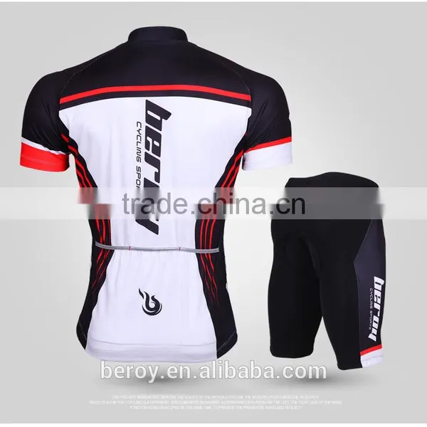 Beroy Custom Men Comfortable Cycling Jerseys Suit Short Sleeve no Minimum,cheap Racing Bike Attire photo-3