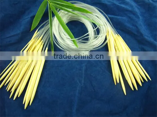 17 PCs 80cm Bamboo Circular Knitting Needles (UK Size 14 -000) photo-3