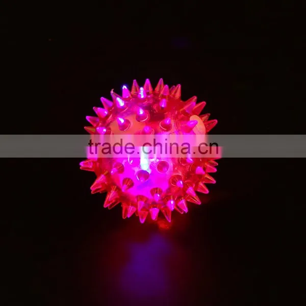 3pcs Dog Puppy Cat Pet Hedgehog Ball Rubber Bell Sound Ball Fun Playing Toy Hot Worldwide photo-4