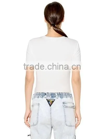 Wholesale Custom T Shirt Korea Design Printing Shirts For Women photo-4