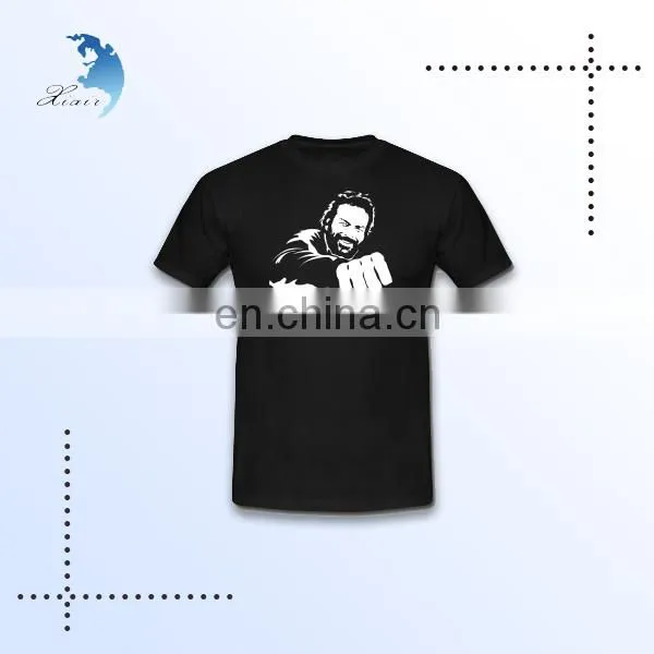 Cheap Custom Printing Round Neck African Men's 100 Cotton White t Shirt photo-2