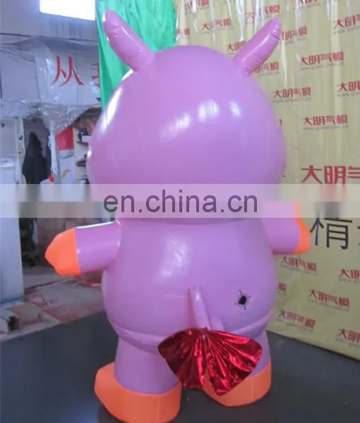 Costume Inflatable Pig Cartoon for Advertising /inflatable Pig photo-3