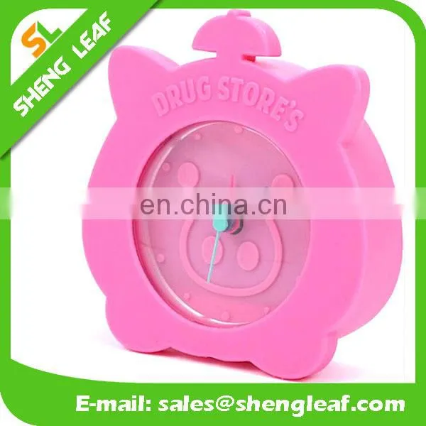 Pig Cartoon Animal Shape Manufacturers Selling Multi-color Optional Alarm Clock photo-2