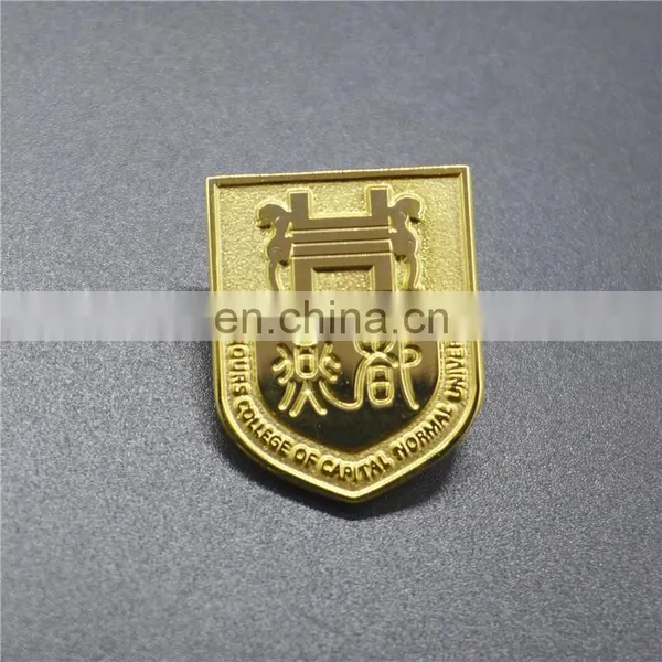 Top Sale Factory Price Gold Plating Metal Badge Reel photo-5