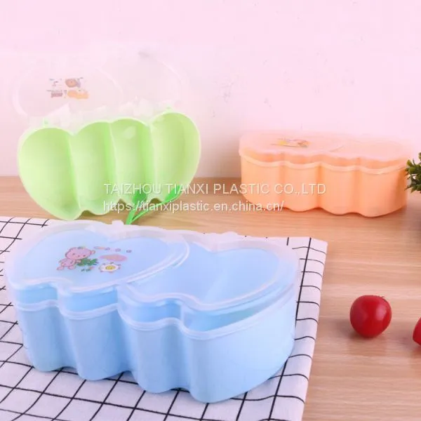 PLASTIC HEART DESIGN CHEAP SEASONING BOX SPICE BOX photo-2