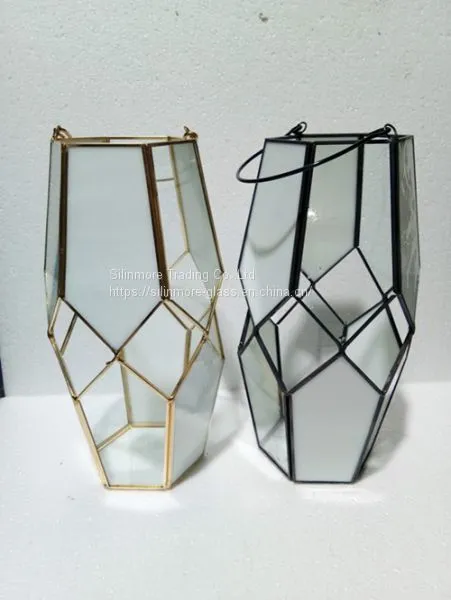 Glass Geometric Lanterns