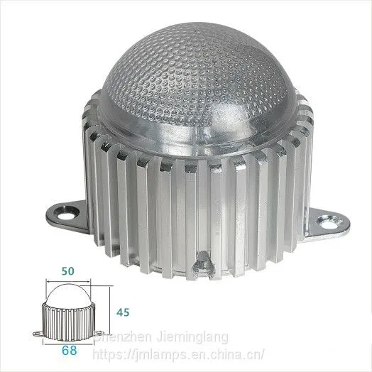 Full Color Amusement Ride Lights DC24V Aluminum Alloy Point Light Source LED Point Light JML-PL-A03W photo-2