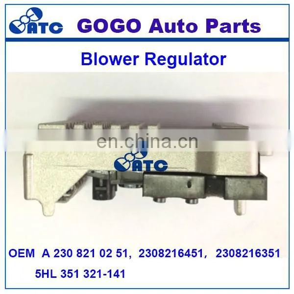 High Quality Heater Blower Resistor for Benz OEM A 230 821 02 51, 2308216451,2308216351,5HL 351 321-141 photo-4
